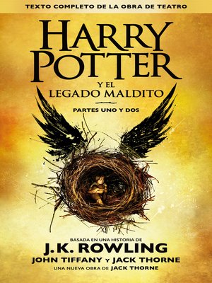 cover image of Harry Potter y el legado maldito